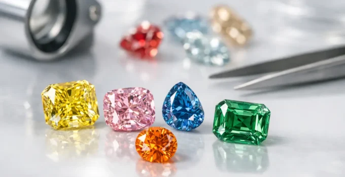 What Causes Fancy Colored Diamonds?